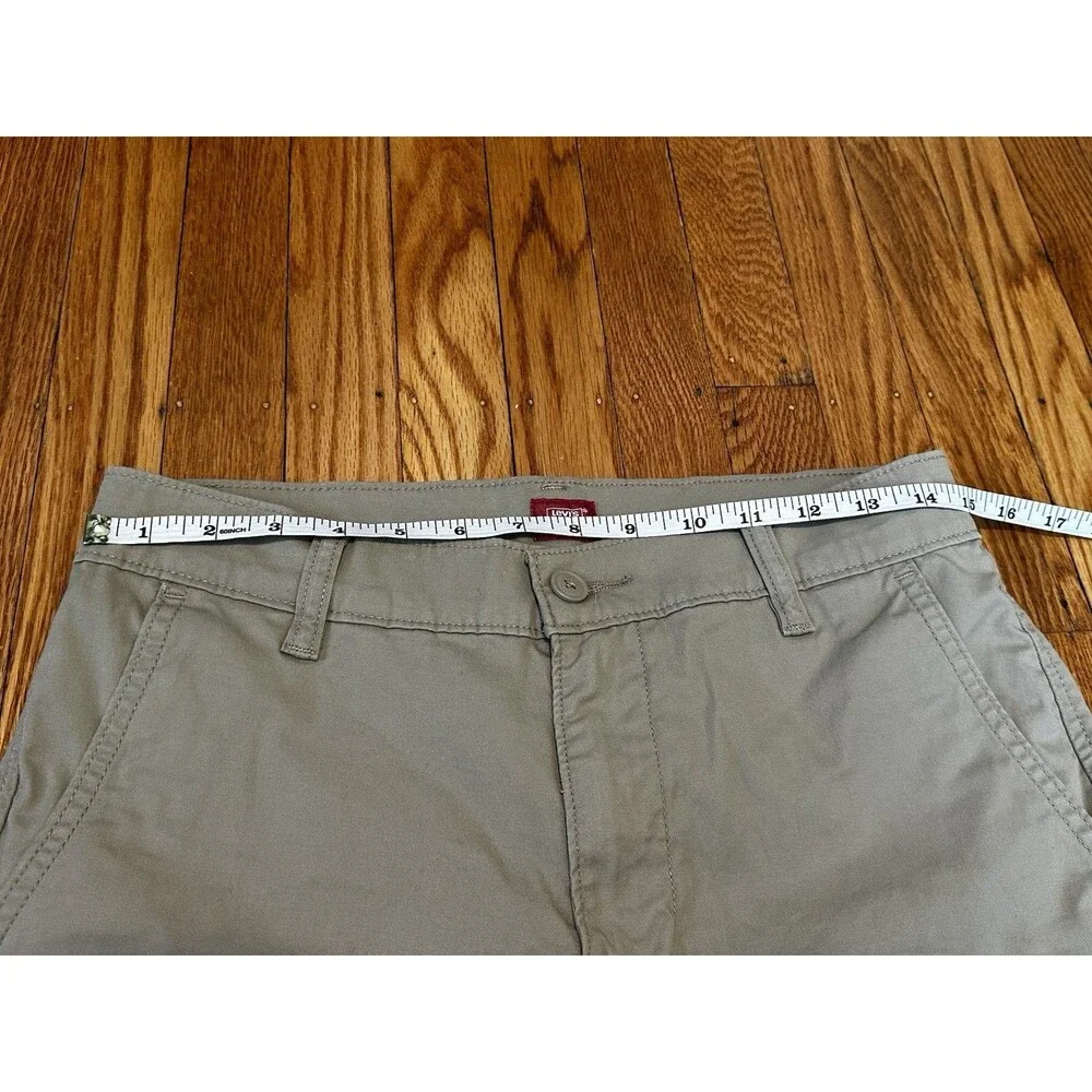 Levi's Khaki Tan Men's XX Chino Stretch Shorts Size Waist 29